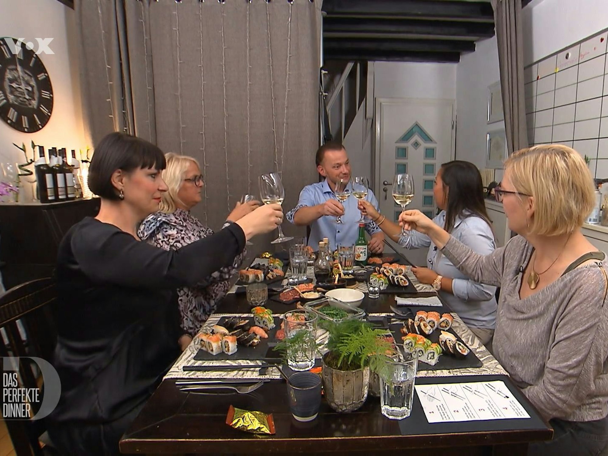 Das selbstgerollte Sushi von Sascha macht allein optisch was her – und es schmeckt auch.