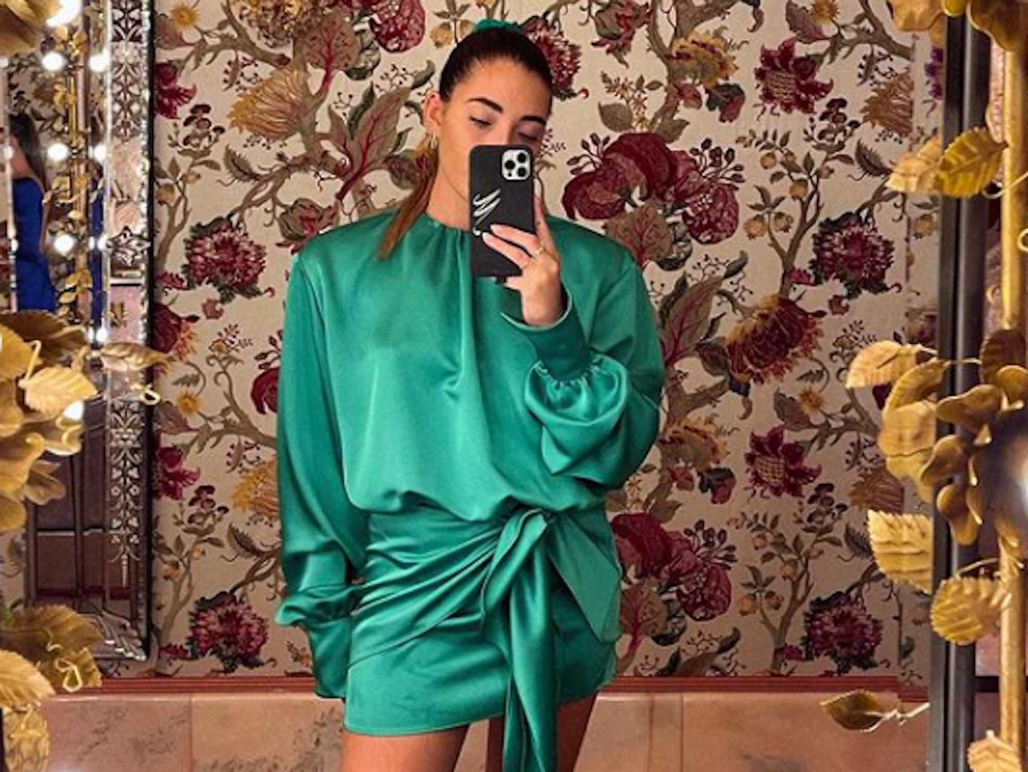 Matilde Mourinho macht ein Selfie