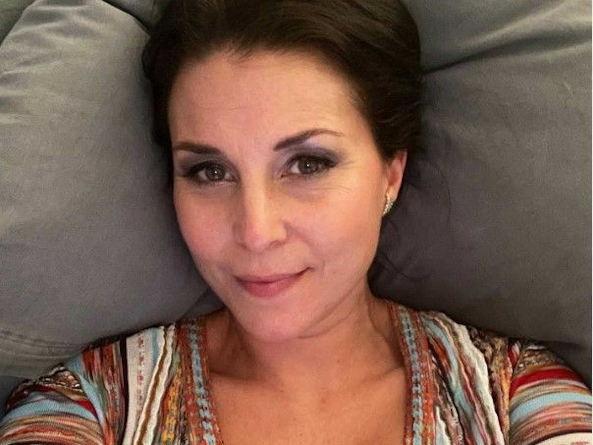 Vanessa Blumhagen auf einem Instagram-Selfie