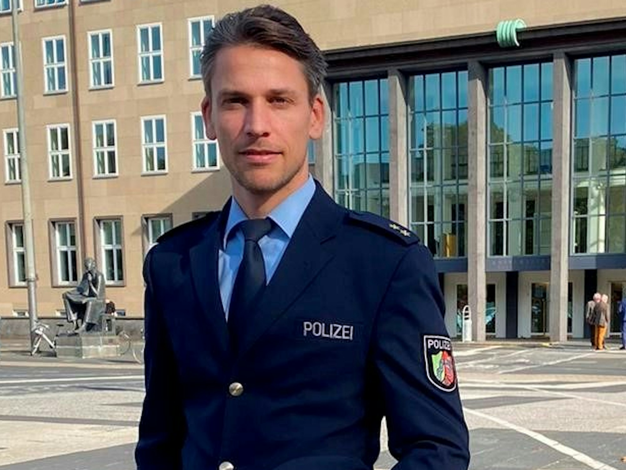 Michael Brockmann (37) ist seit dem 1. Oktober 2022 neuer Chef der PI 2 in Köln.