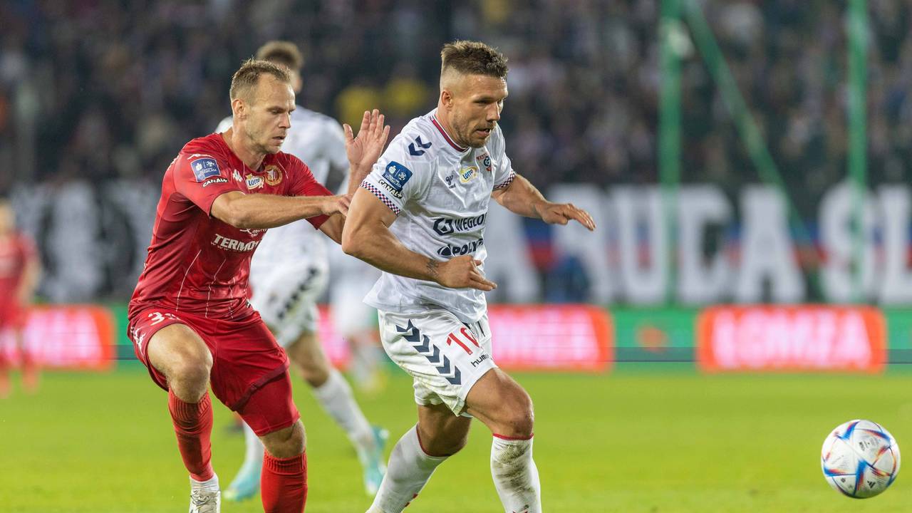 Lukas Podolski in Aktion.