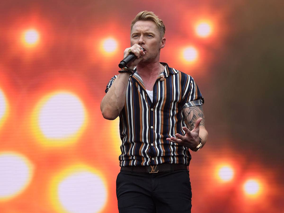 Ronan Keating, hier im Februar 2020 bei einem Benefizkonzert, soll am 5. November mit der Kelly Family auftreten.