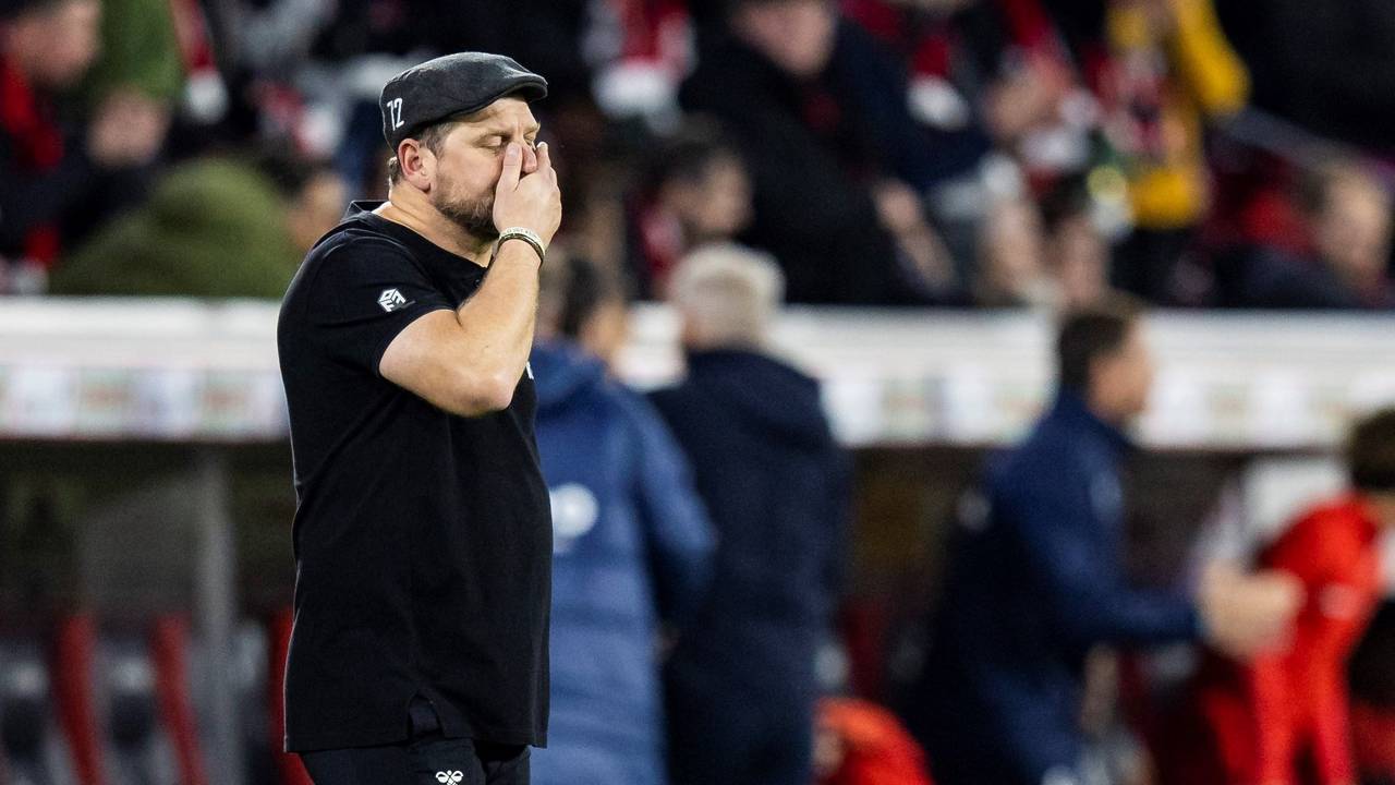 Steffen Baumgart nach der 0:2-Niederlage gegen den SC Freiburg am 6. November 2022.