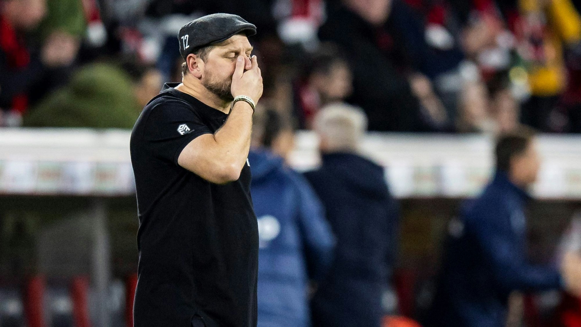 Steffen Baumgart nach der 0:2-Niederlage gegen den SC Freiburg am 6. November 2022.