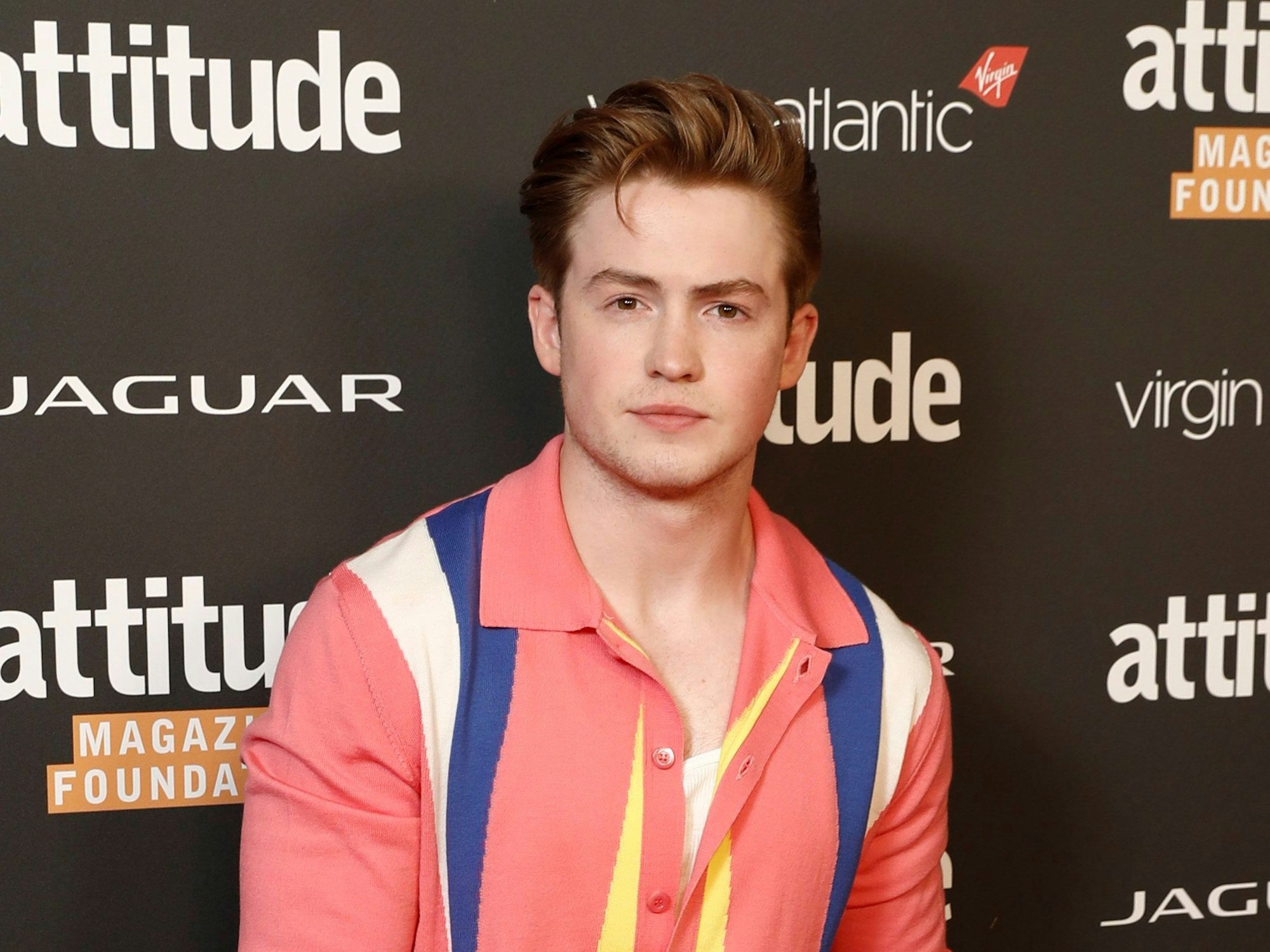 Schauspieler Kit Connor, einer der beiden Hauptdarsteller aus der erfolgreichen Netflix-Serie „Heartstopper“, am 12. Oktober 2022 bei den „Attitude Awards“ 2022 im Roundhouse in London.