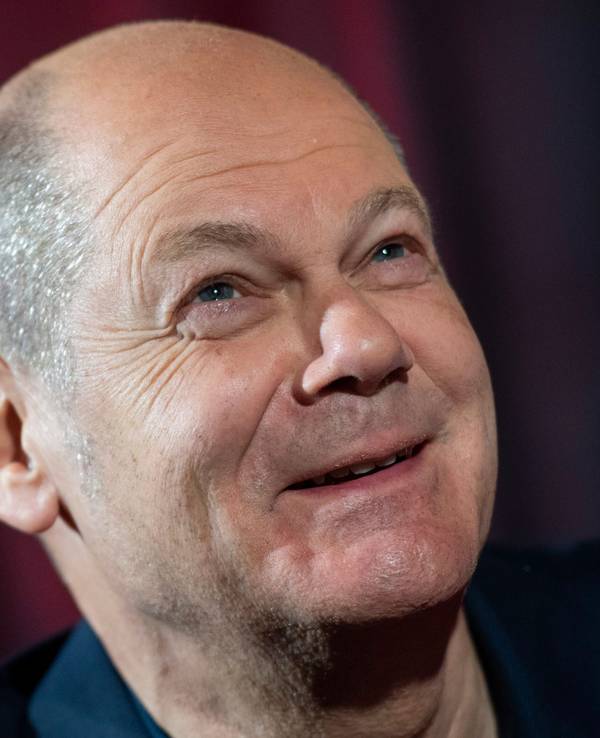 Bundeskanzler Olaf Scholz beim SPD-Debattenkonvent am 5. November 2022.