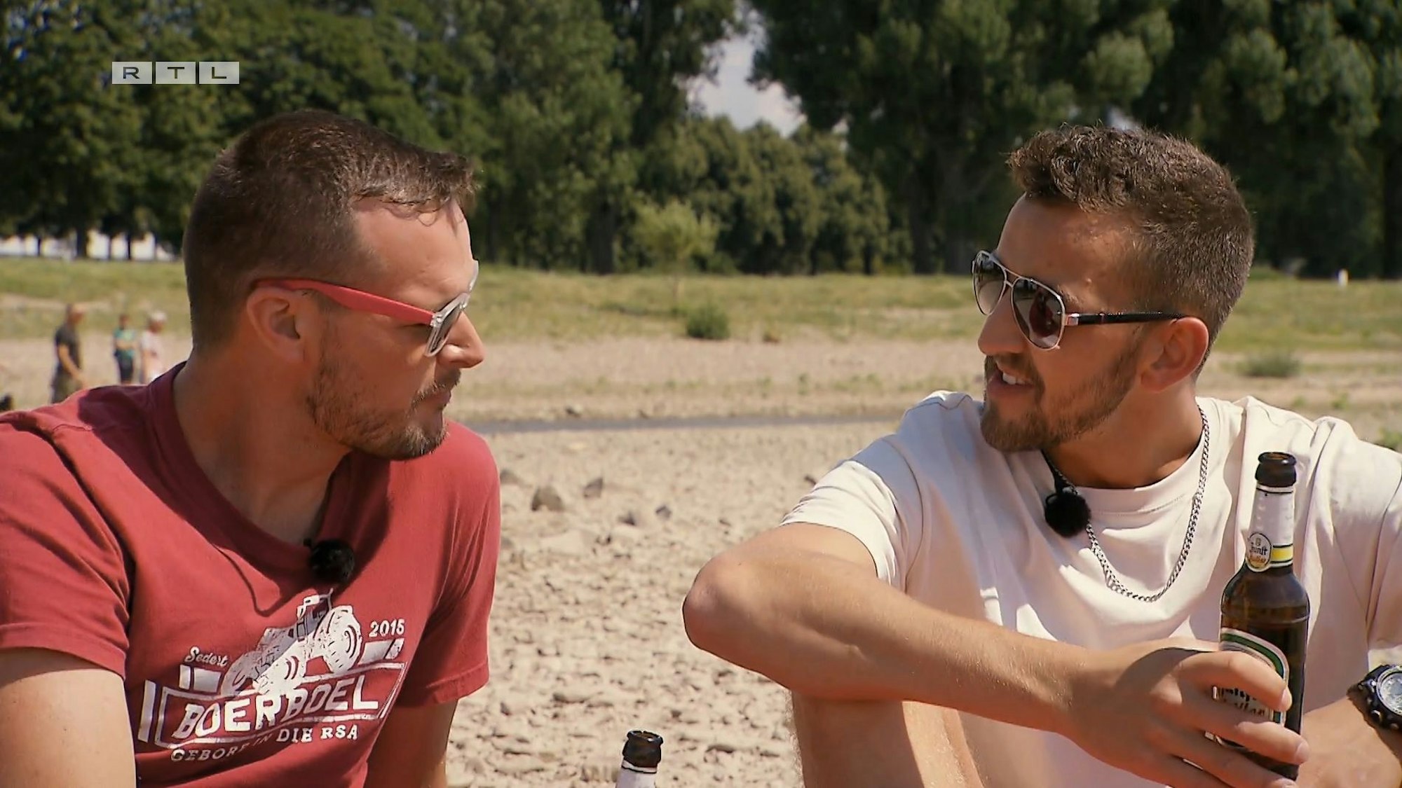 Jan Hendrik (links) und Michael gehen die Sache unterschiedlich an.