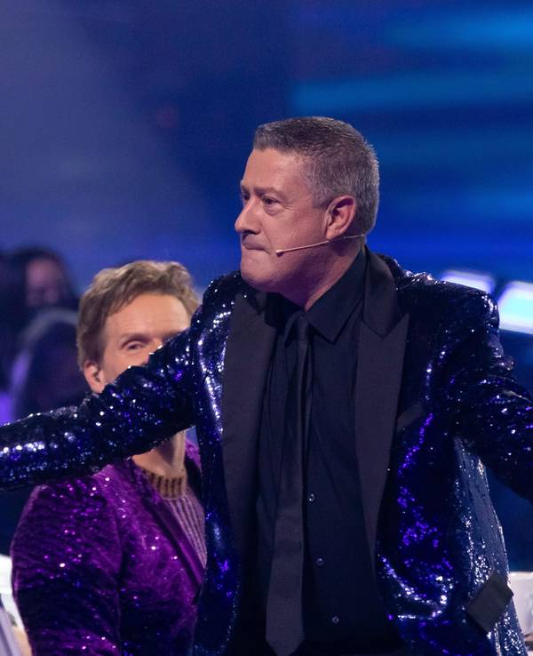 Joachim Llambi (hier im Mai 2022 beim DSDS-Finale) spielt gerne mit dem Publikum.