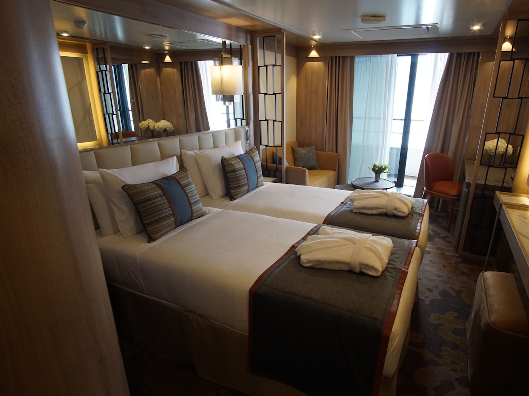 Zum Themendienst-Bericht ««Flusskreuzfahrt auf Wellen» - Die «World Explorer» von Nicko Cruises» von Philipp Laage vom 8. April 2019: Hergerichtete Kabine auf der «World Explorer» - die Arbeiten auf dem Schiff dauern an. Foto: Philipp Laage/dpa-tmn - Honorarfrei nur für Bezieher des dpa-Themendienstes +++ dpa-Themendienst +++
