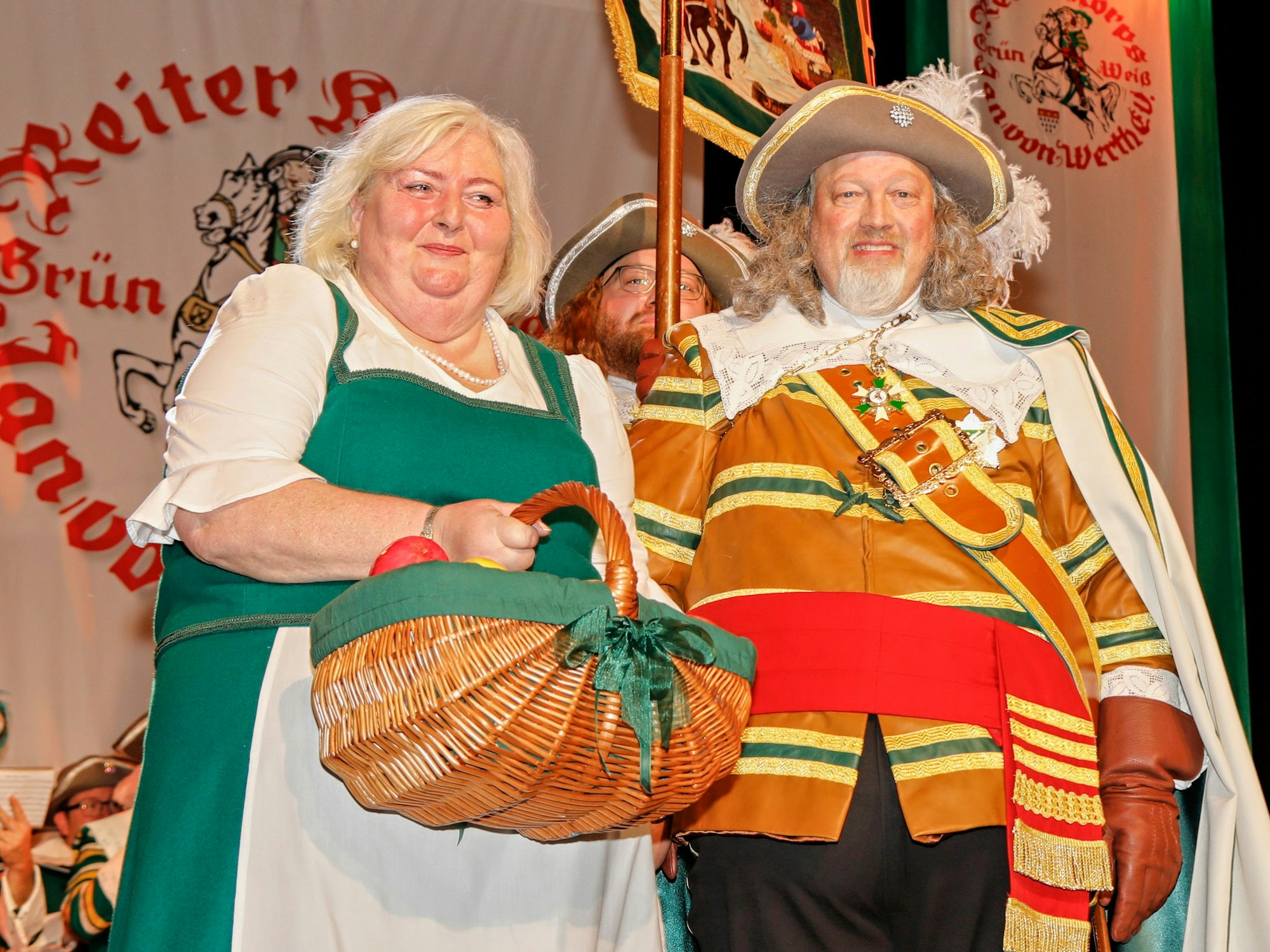 Karl Heinz Wührer und seine Ehefrau Sabine sind das Jan und Griet-Paar in dieser Session.