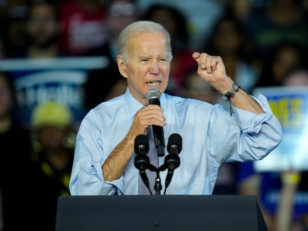 Unser Foto zeigt Joe Biden, den Präsidenten der USA.