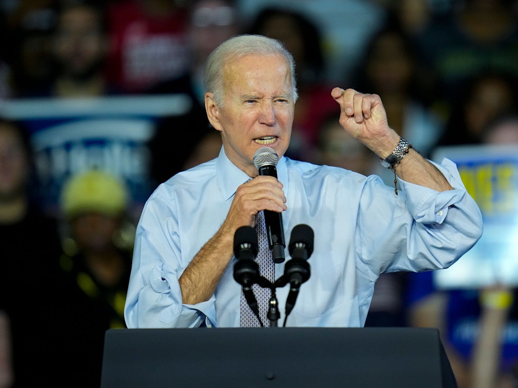 Unser Foto zeigt Joe Biden, den Präsidenten der USA.