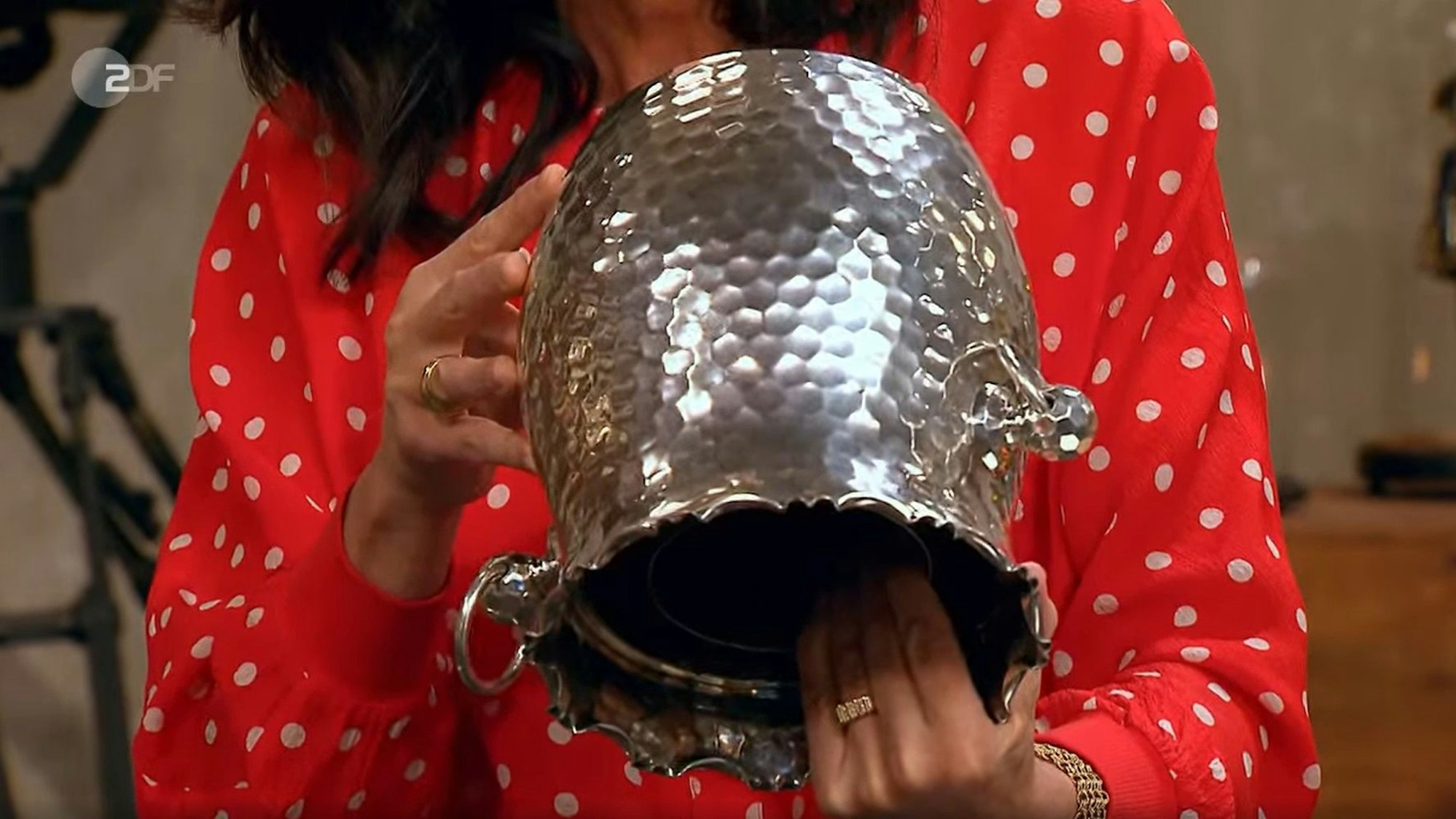 Der Sektkühler von Leonard Giess und Elisabeth Hornstein in der „Bares für Rares“-Folge vom Dienstag (8. November 2022).