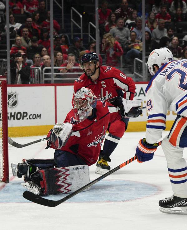 Leon Draisaitl erzielt einen Treffer in der NHL.
