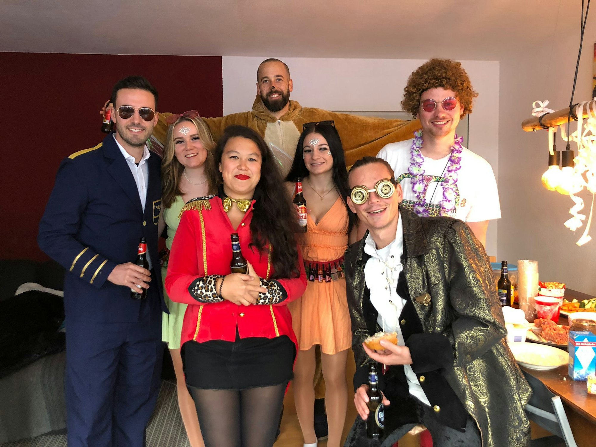 WG-Party zum 11.11. bei Sophia auf der Zülpicher Straße.