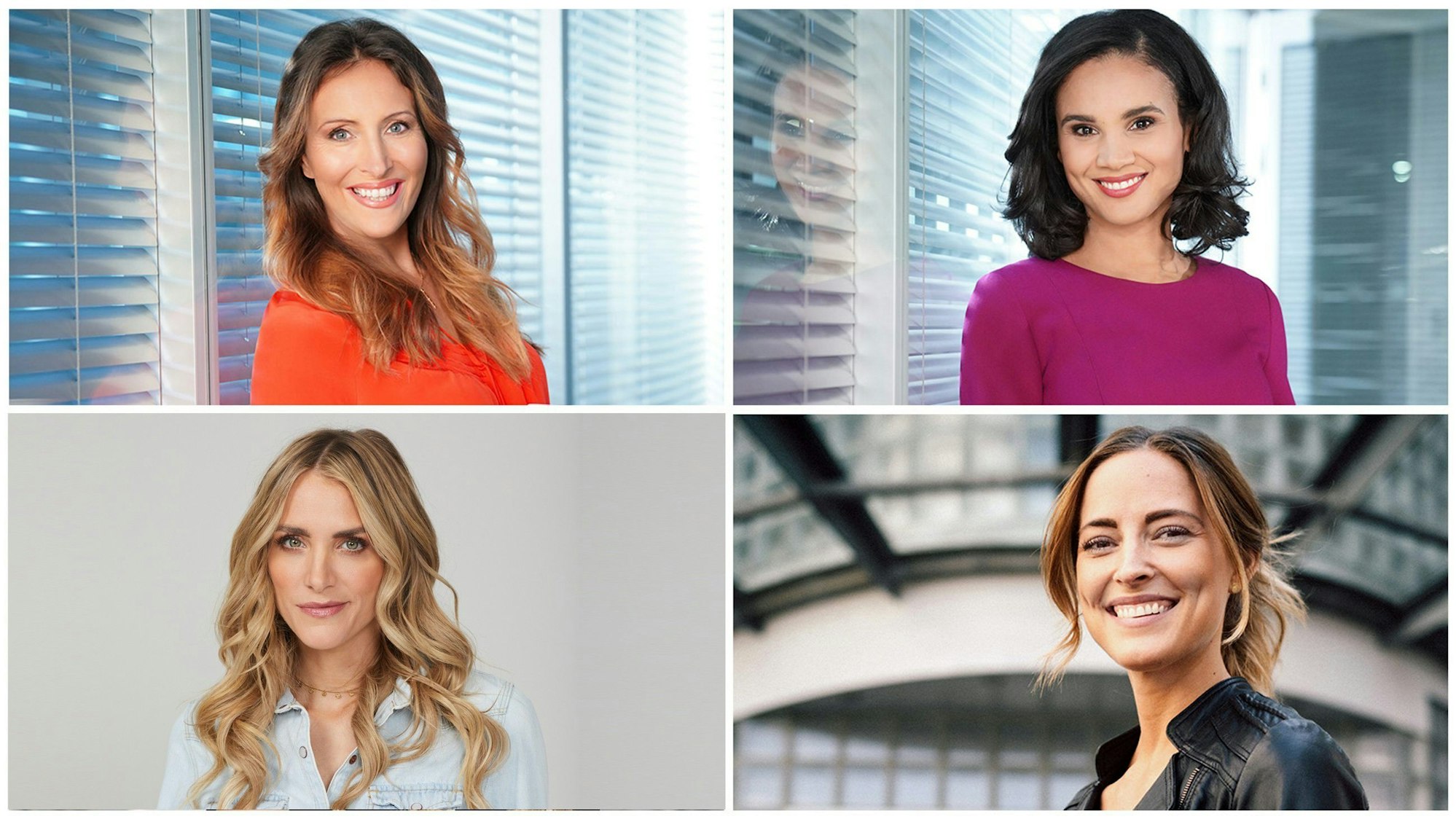 oben: Roberta Bieling (l.), Charlotte Maihoff - unten Anna Kraft (l.), Anna Fleischhauer