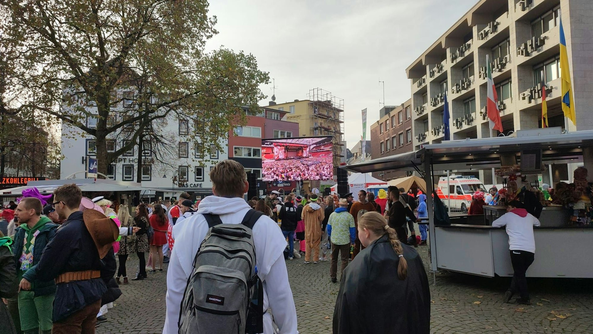 Der Alter Markt am 11.11.2022 in Köln.