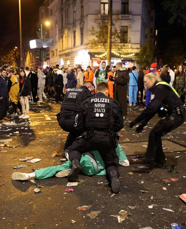 Polizeieinsatz an Karneval