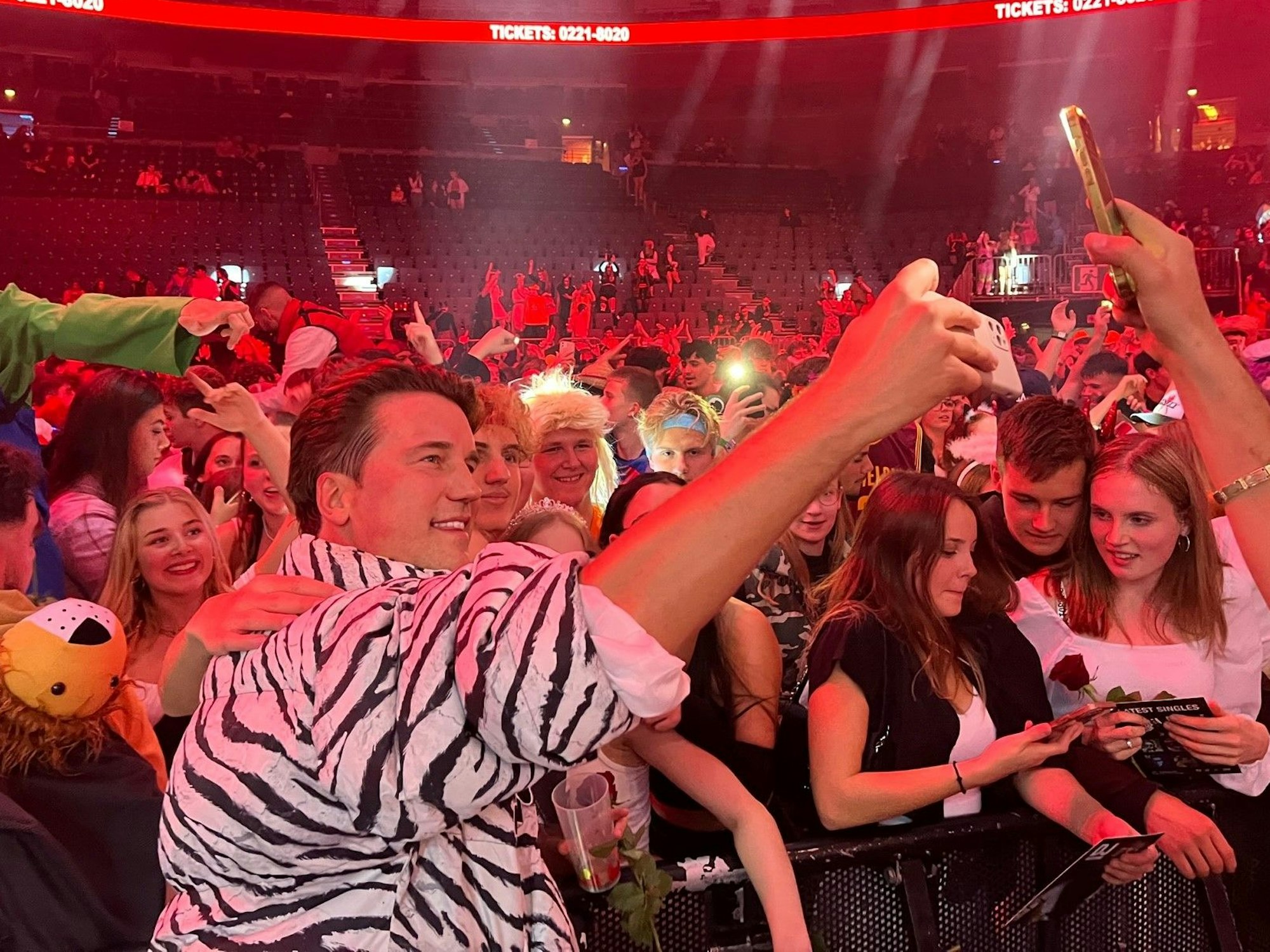 Abifun-Party in der Lanxess-Arena in Köln.