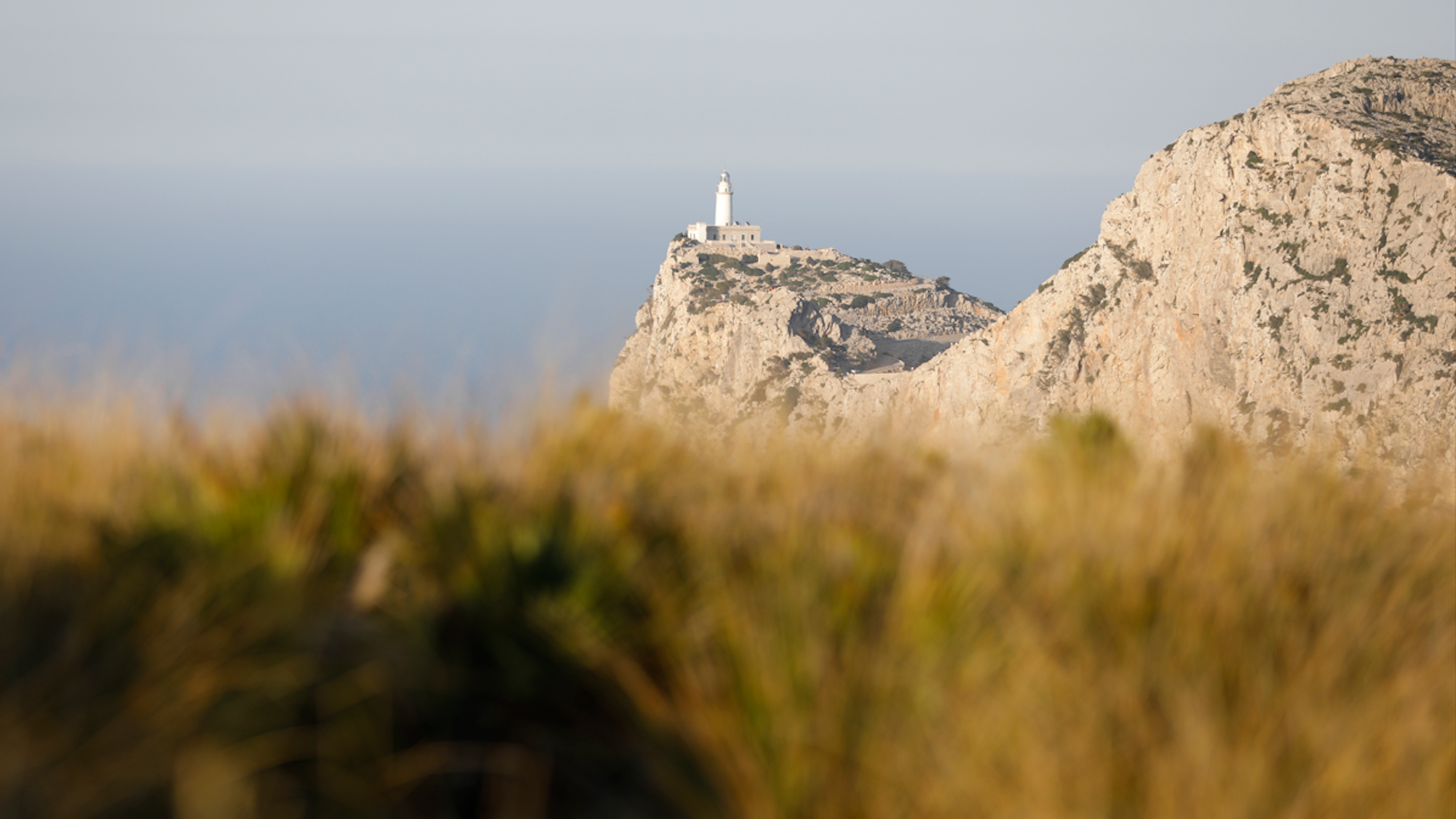 Zu sehen ist der nördlichste Punkt der Insel, Cap de Formentor, mit dem Leuchtturm.