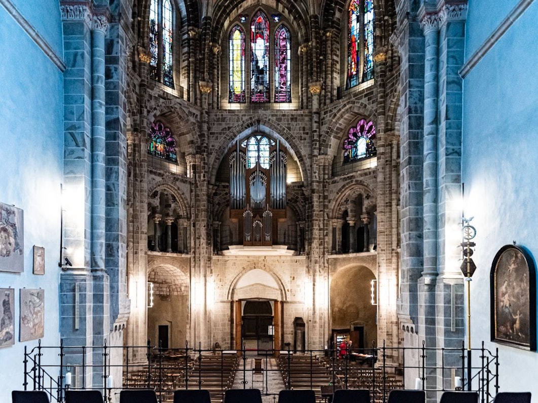 Innenansicht der Kirche St. Gereon in der Innenstadt von Köln. Hier waren Diebe am Werk.