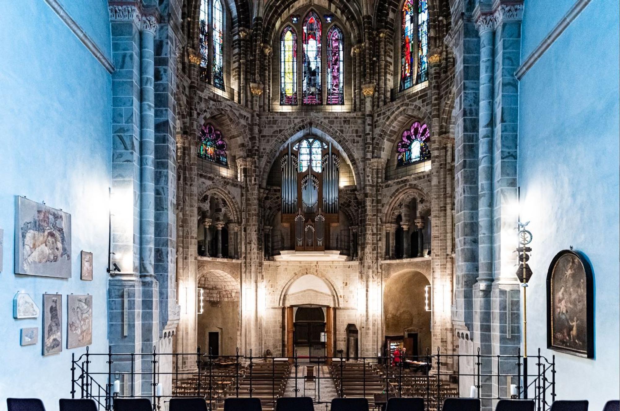 Innenansicht der Kirche St. Gereon in der Innenstadt von Köln. Hier waren Diebe am Werk.