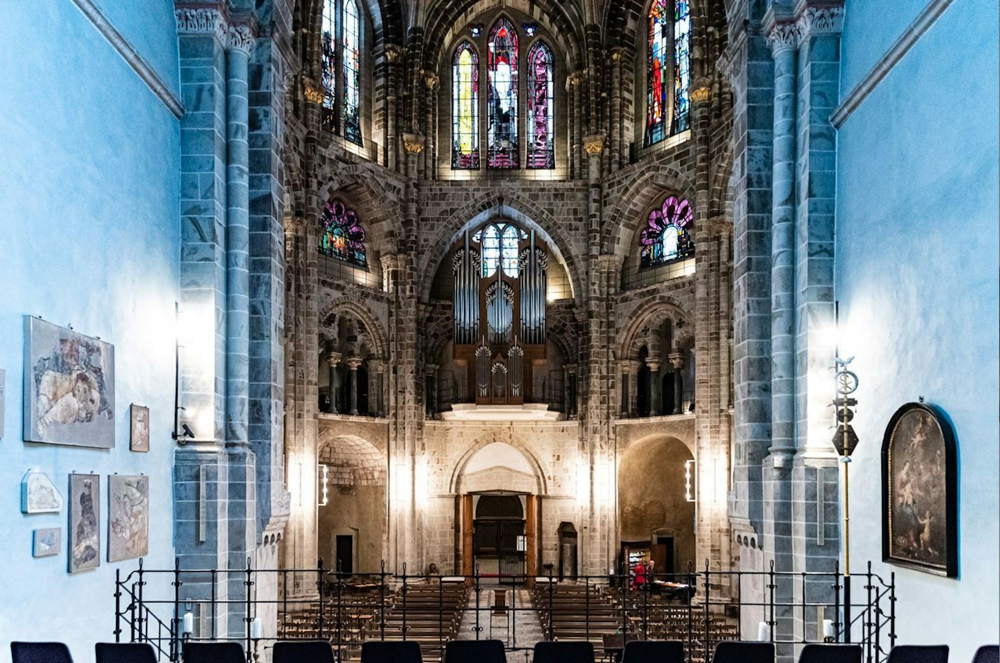 Innenansicht der Kirche St. Gereon in der Innenstadt von Köln. Hier waren Diebe am Werk.