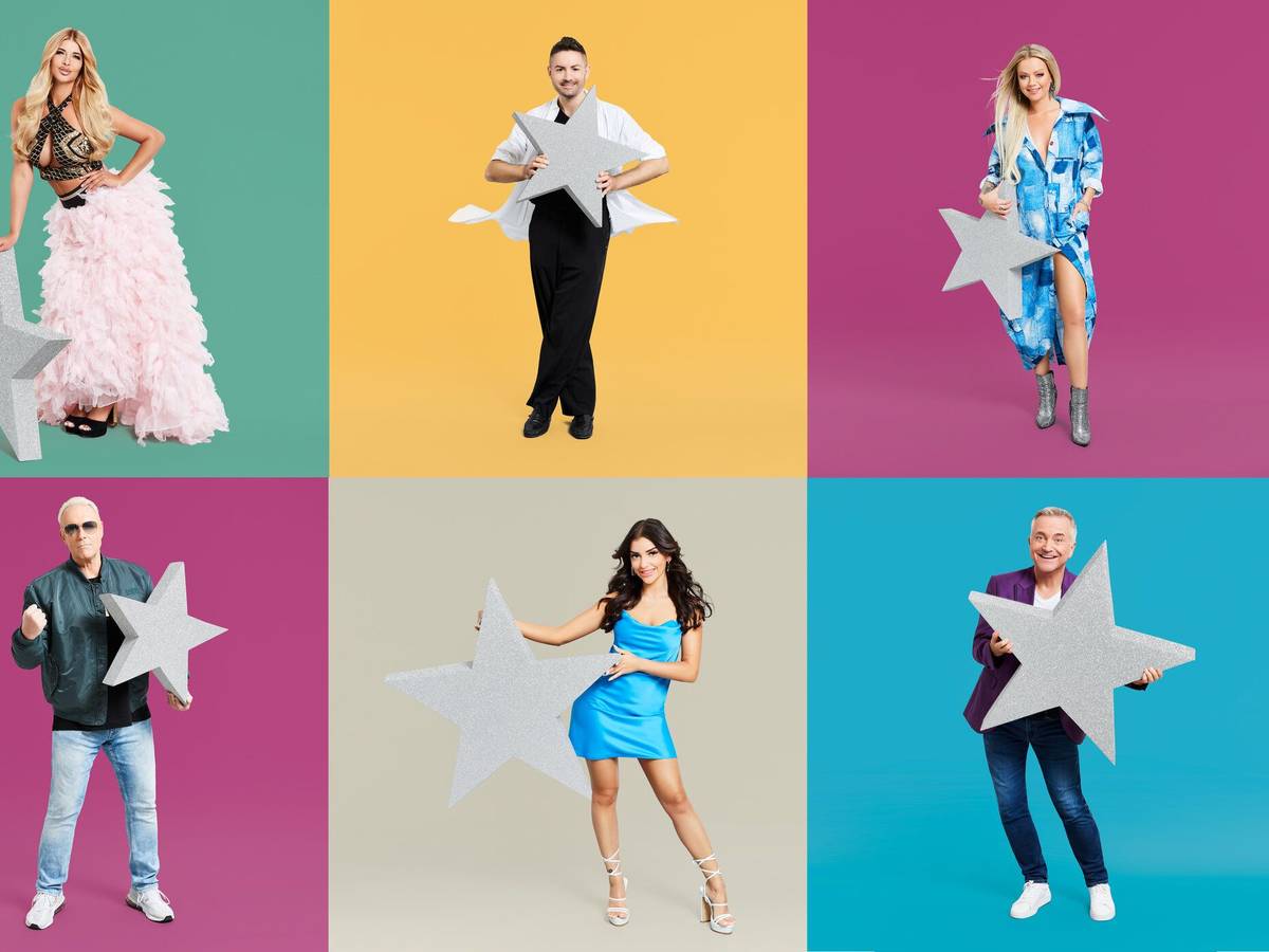 Sechs Bewohner und Bewohnerinnen von „Promi Big Brother“ 2022.