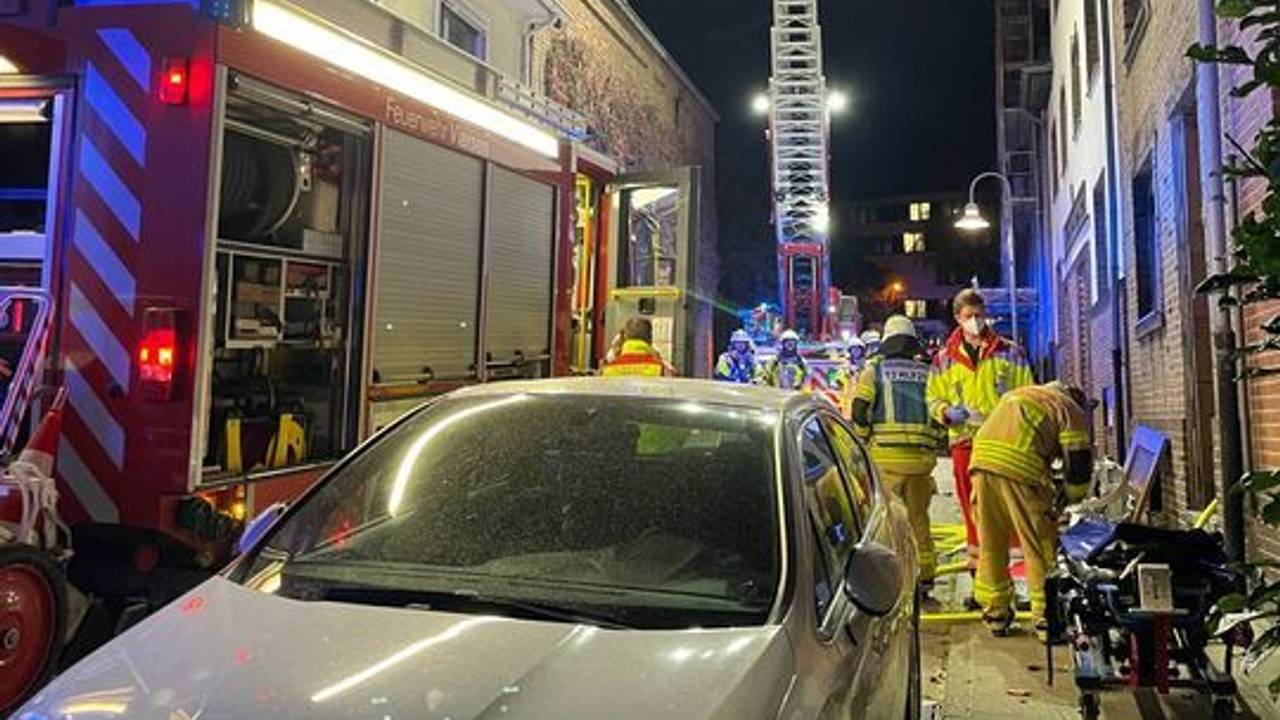 In Viersen ist es am 12. November 2022 zu einem Brand in der Altstadt gekommen, bei dem allem Anschein nach ein Mann zu Tode kam.