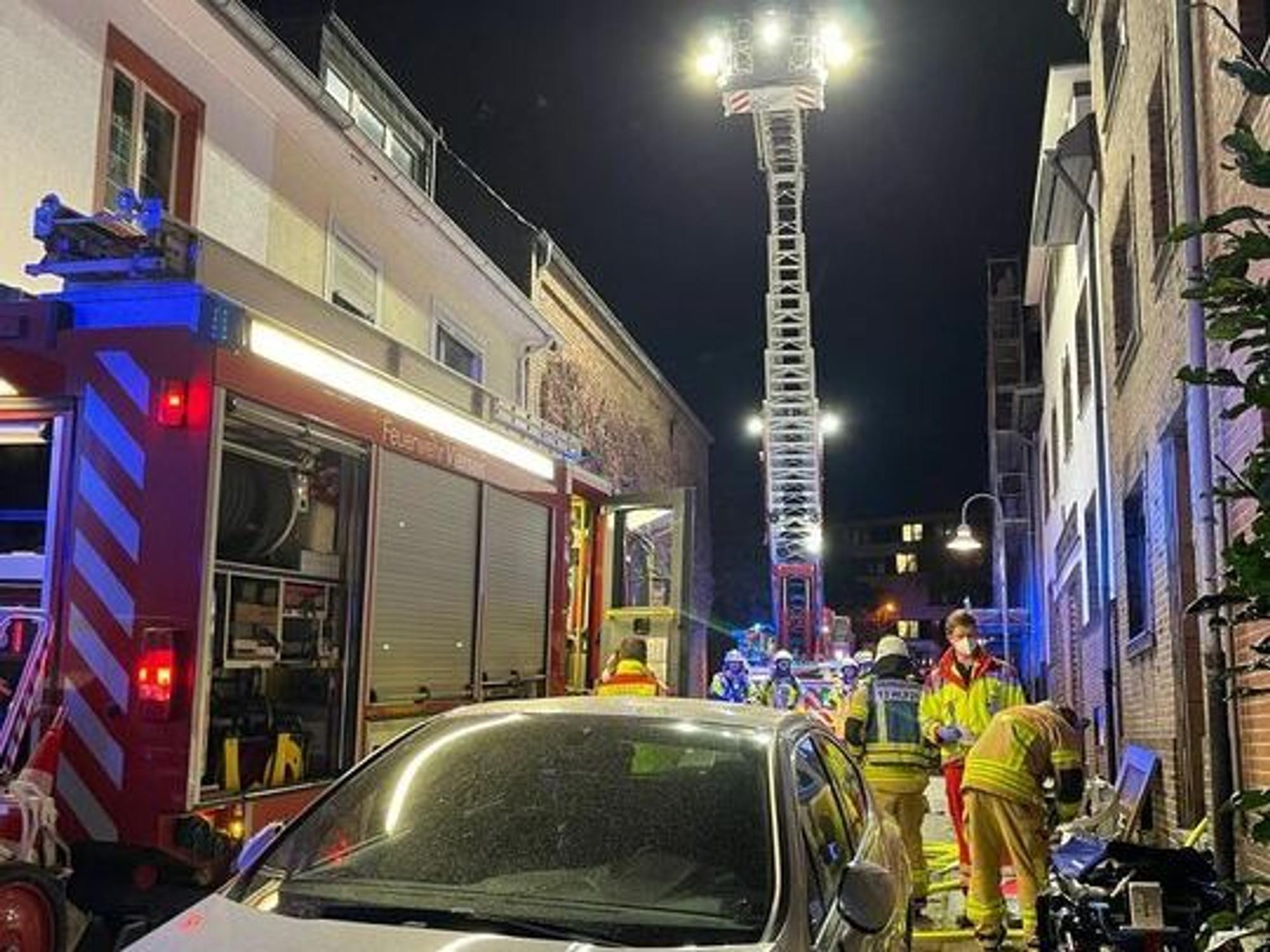 In Viersen ist es am 12. November 2022 zu einem Brand in der Altstadt gekommen, bei dem allem Anschein nach ein Mann zu Tode kam.