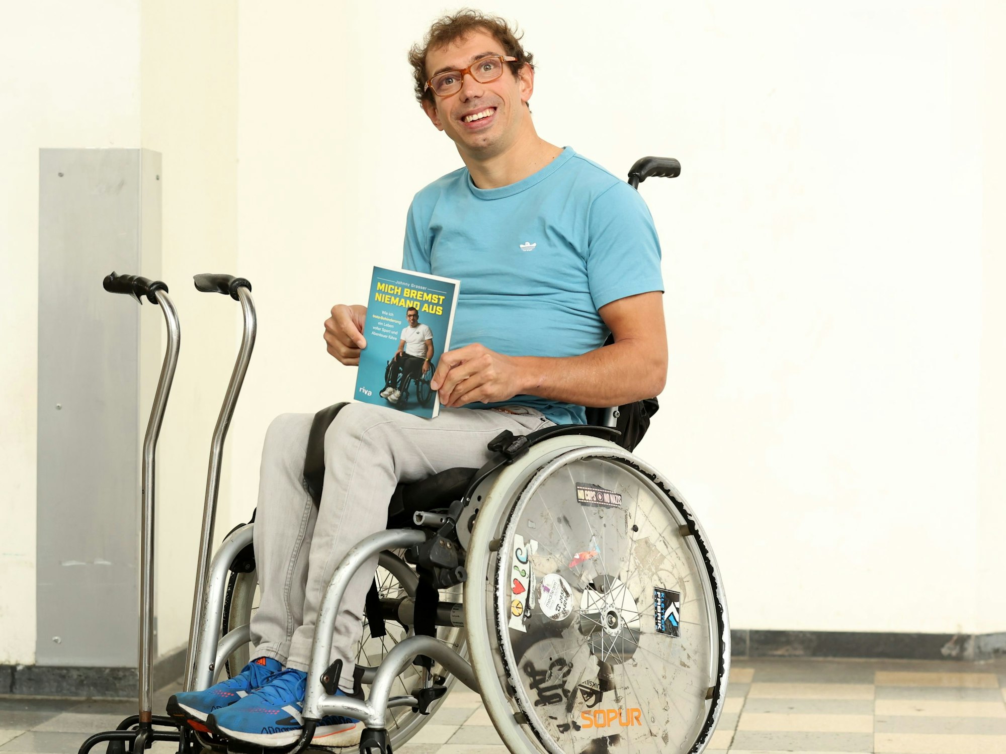 Extremsportler Johnny Grasser in Köln