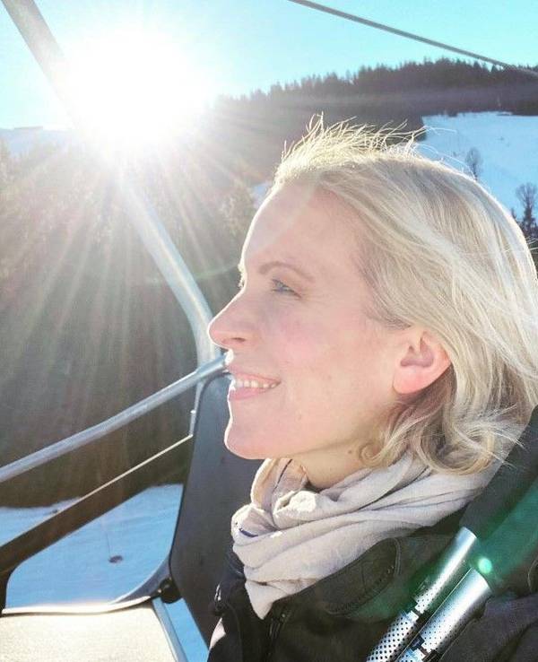 Ina Dietz, hier auf einem Instagram-Selfie vom Februar 2020, ist beim Frühtsücksfernsehen für die News zuständig.