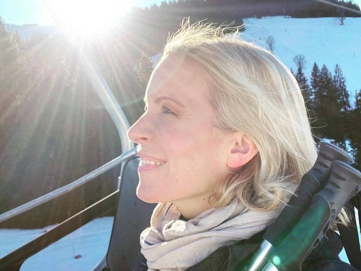 Ina Dietz, hier auf einem Instagram-Selfie vom Februar 2020, ist beim „Frühstücksfernsehen“ für die News zuständig.