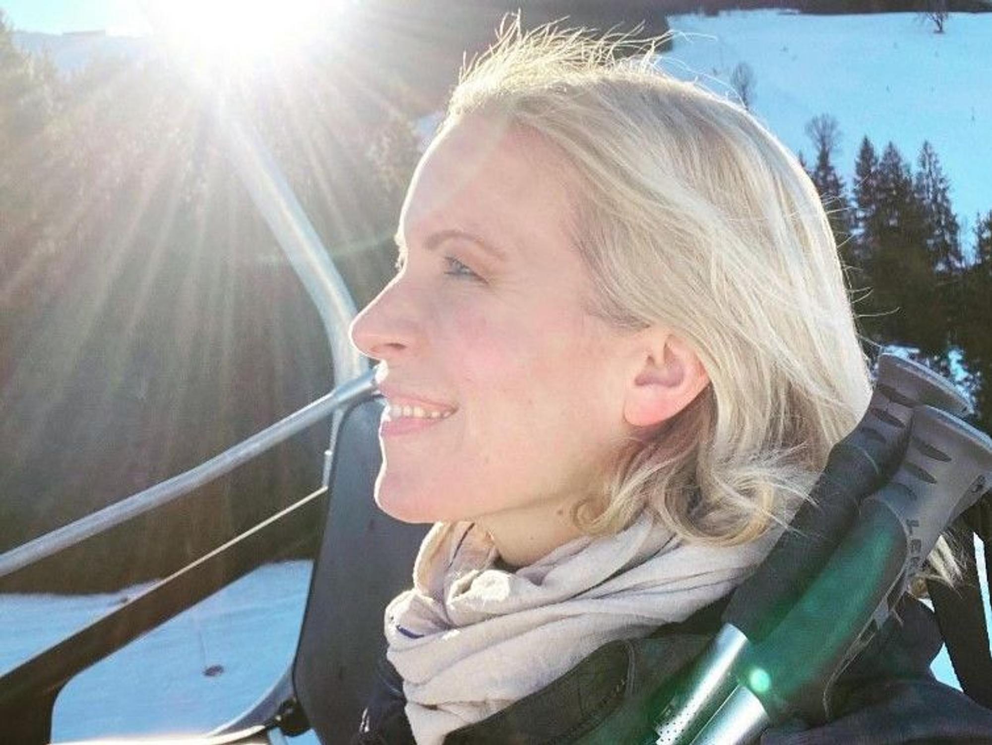 Ina Dietz, hier auf einem Instagram-Selfie vom Februar 2020, ist beim Frühtsücksfernsehen für die News zuständig.