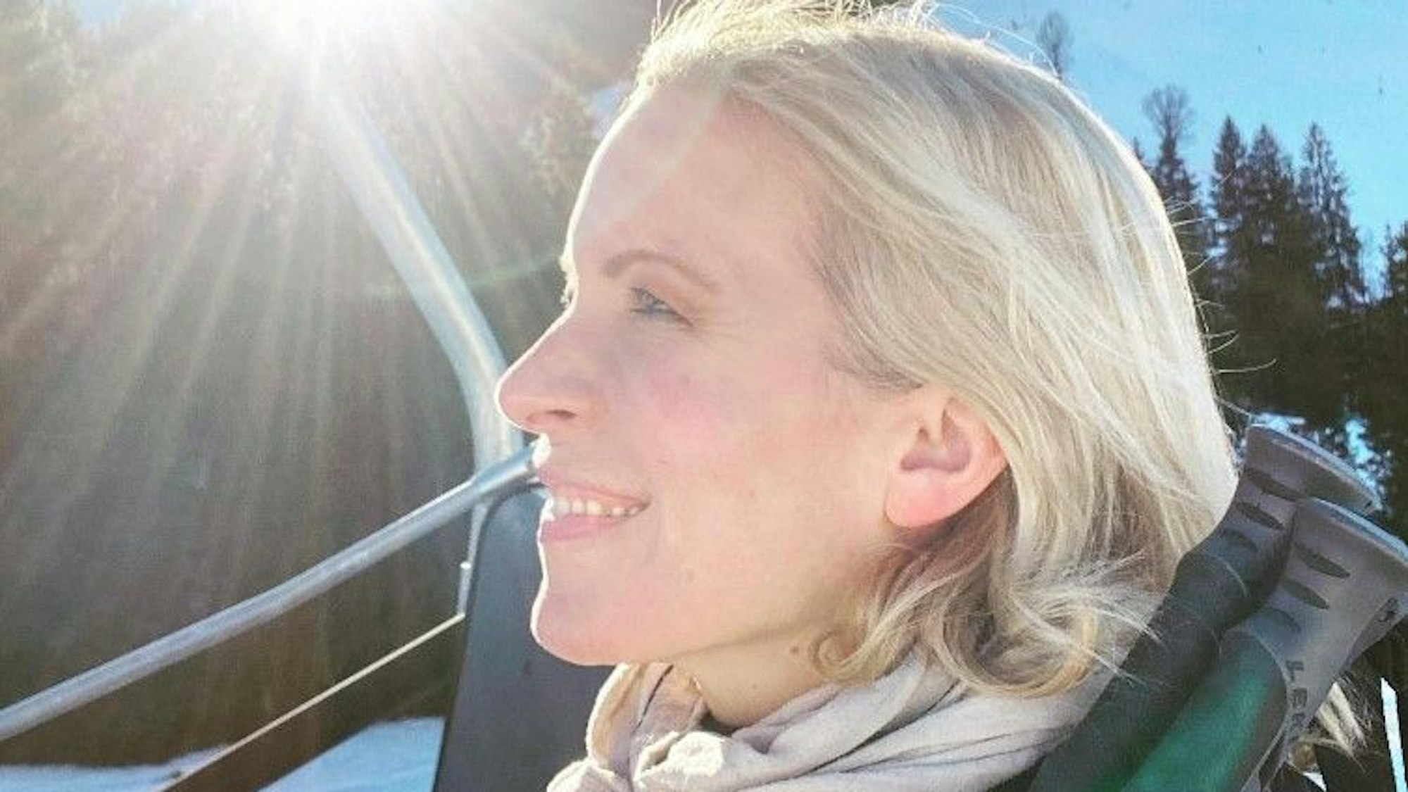 Ina Dietz, hier auf einem Instagram-Selfie vom Februar 2020, ist beim „Frühstücksfernsehen“ für die News zuständig.