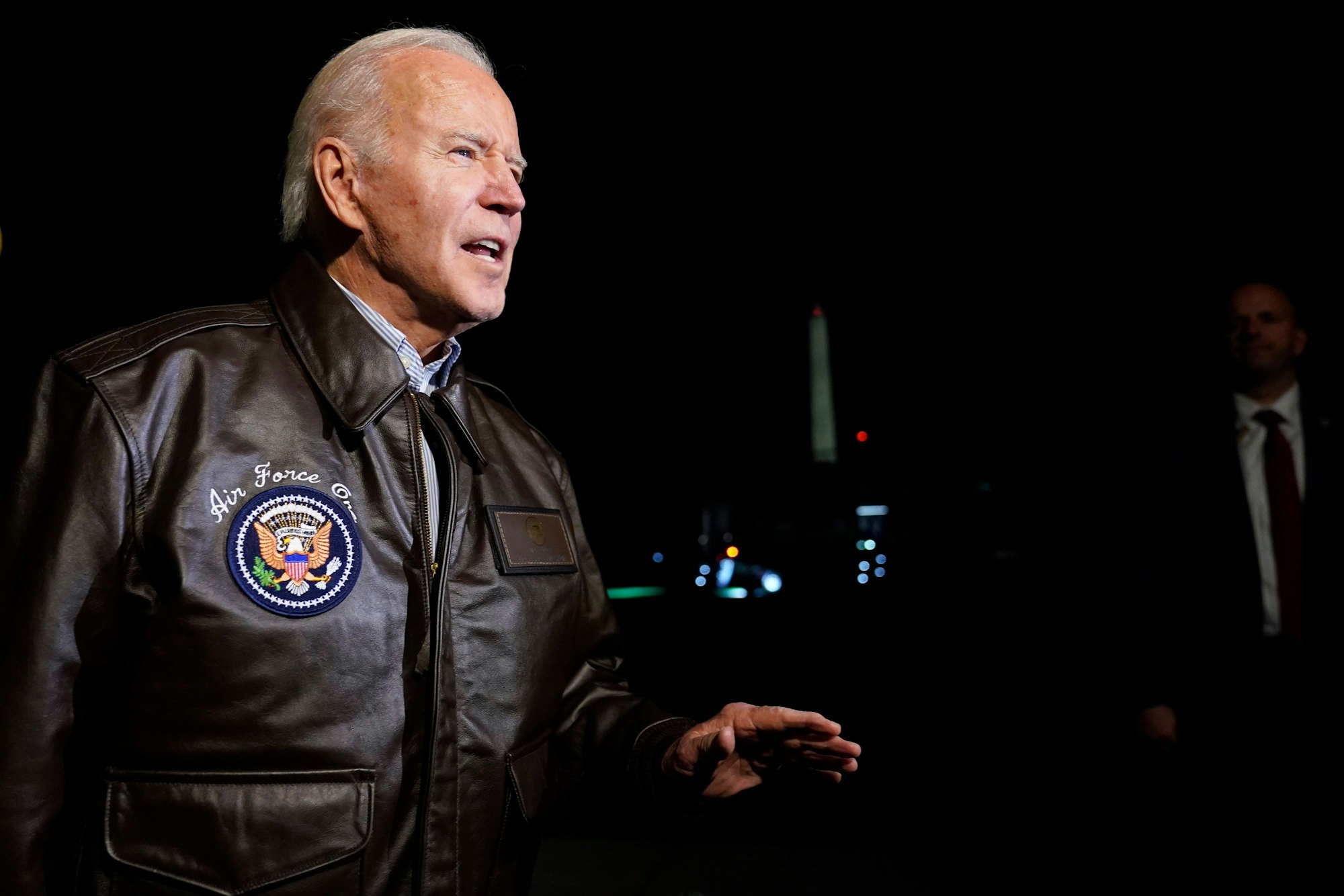 US-Präsident Joe Biden am 17. November 2022 vor dem Weißen Haus.