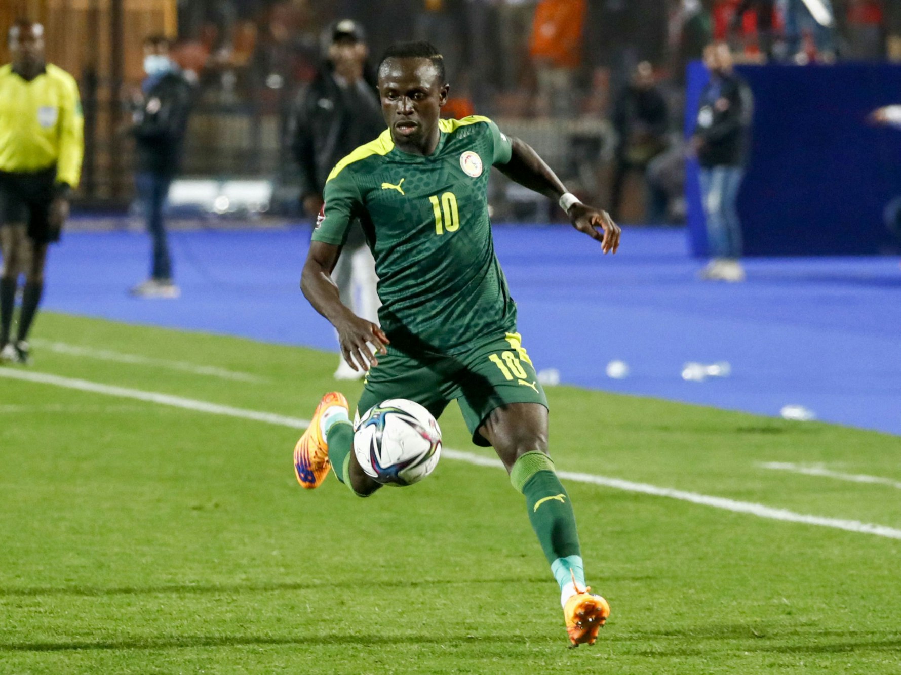 Sadio Mané in Aktion.