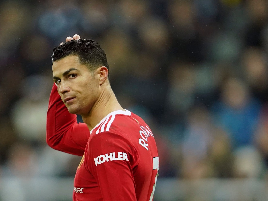 Cristiano Ronaldo, hier noch im Dress on Manchestter United.