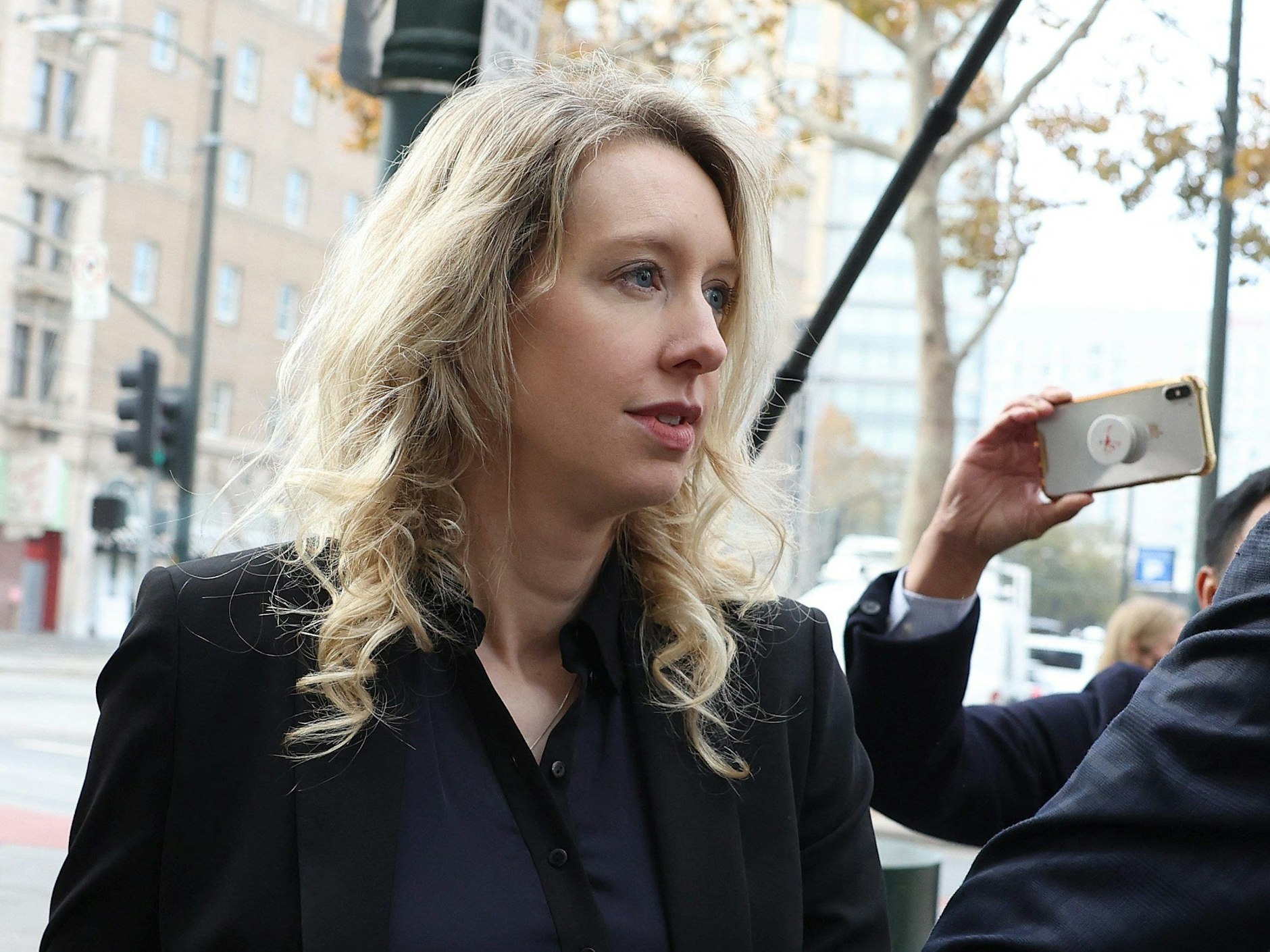 Elizabeth Holmes am 18. November 2022 in San Jose im US-Bundesstaat Kalifornien.