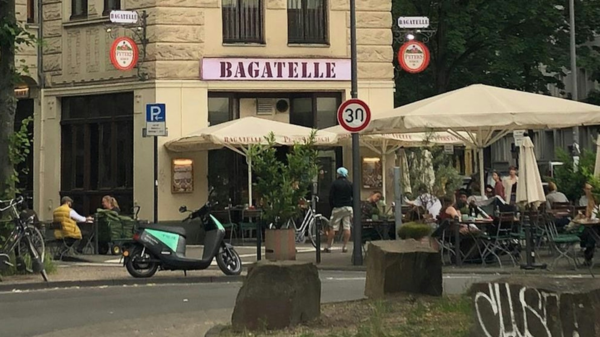 Die Bagatelle in der Kölner Südstadt.
