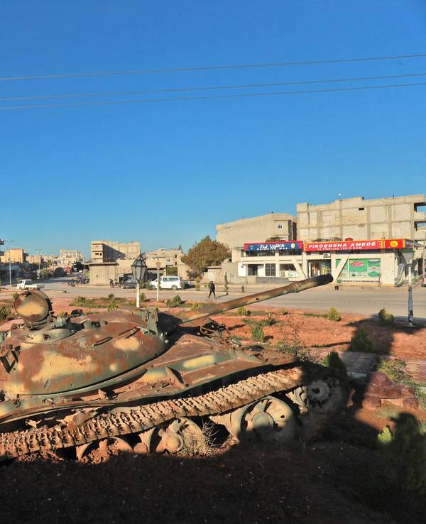Die kurdische Stadt Kobane ist vom Krieg gezeichnet.