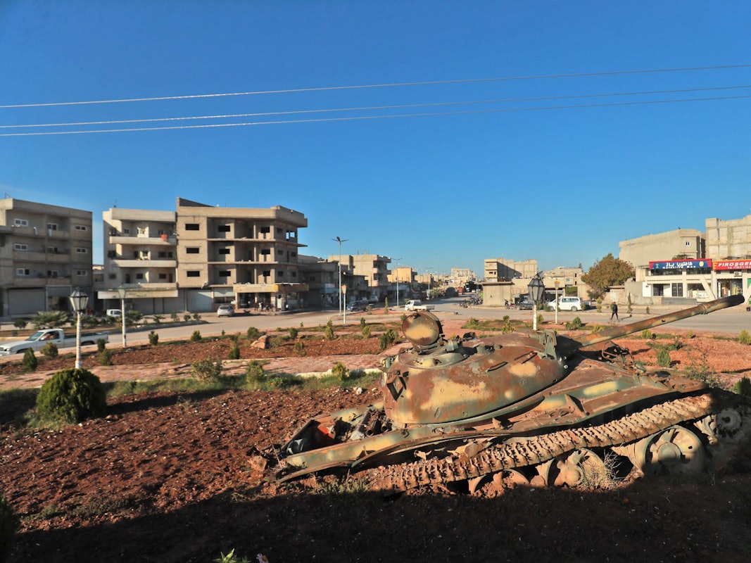 Die kurdische Stadt Kobane ist vom Krieg gezeichnet.