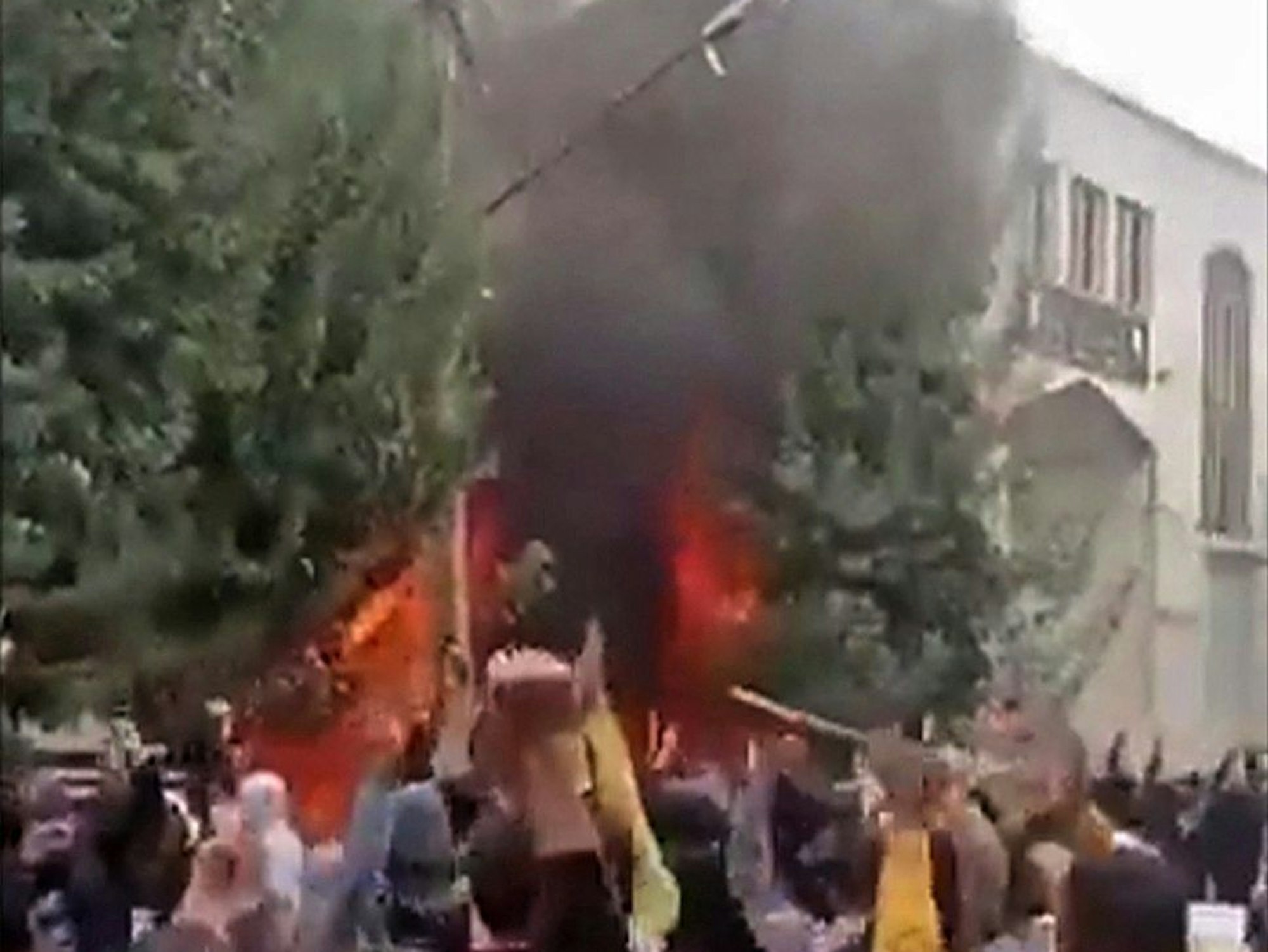 Mahabad in West-Aserbaidschan, einer iranischen Provinz, soll Schauplatz schlimmer Gräueltaten sein.