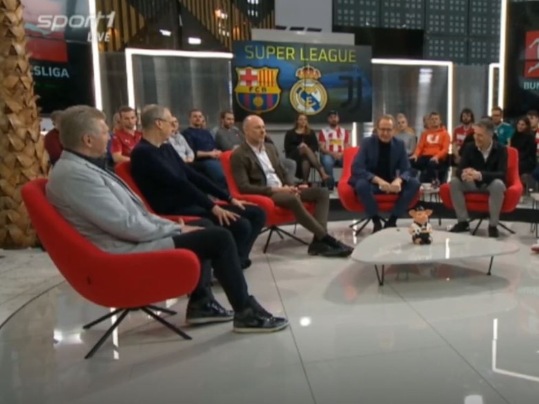 Screenshot vom Sport1-Doppelpass am 20. November 2022.