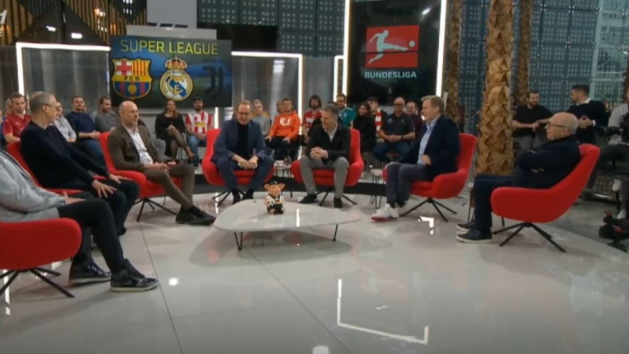 Screenshot vom Sport1-Doppelpass am 20. November 2022.