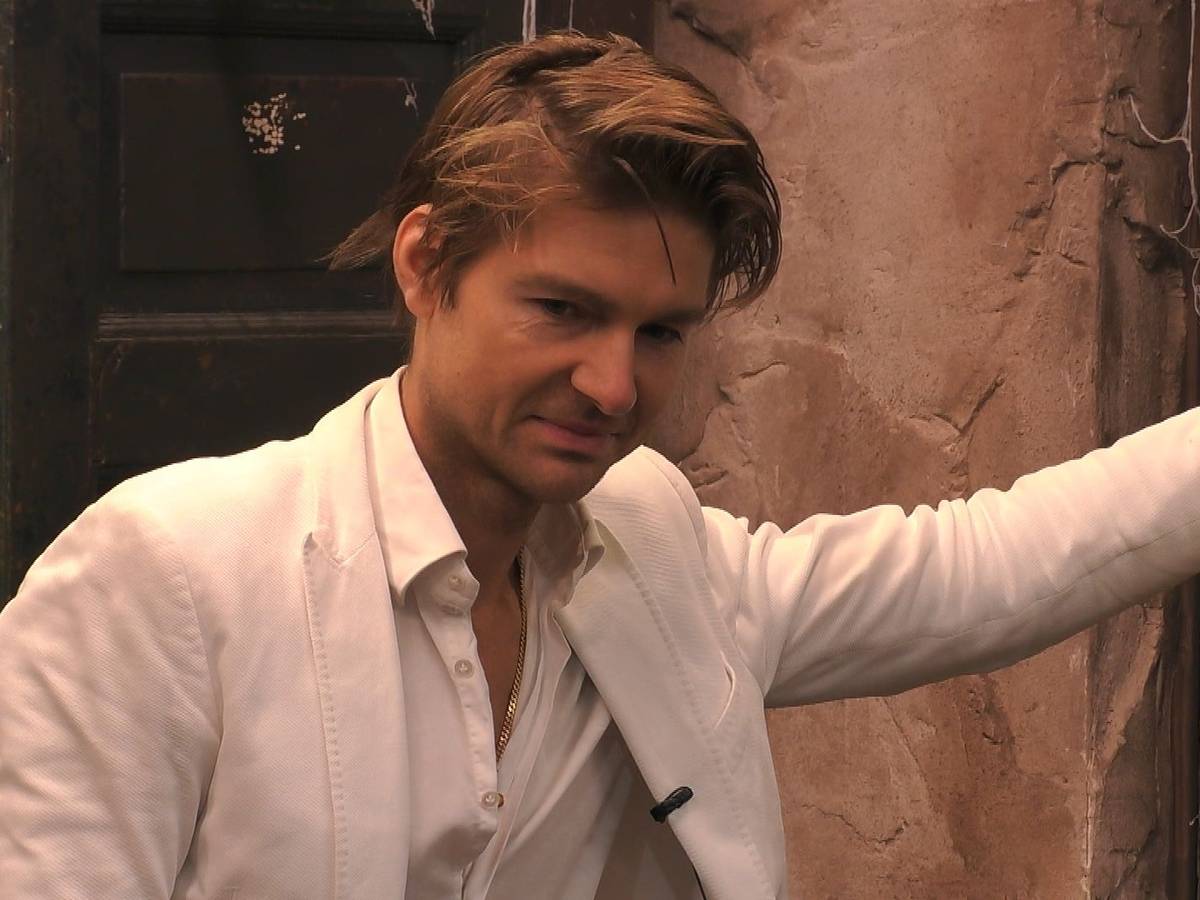 Jeremy Fragrance in der dritten Show vom 20. November bei „Promi Big Brother“.
