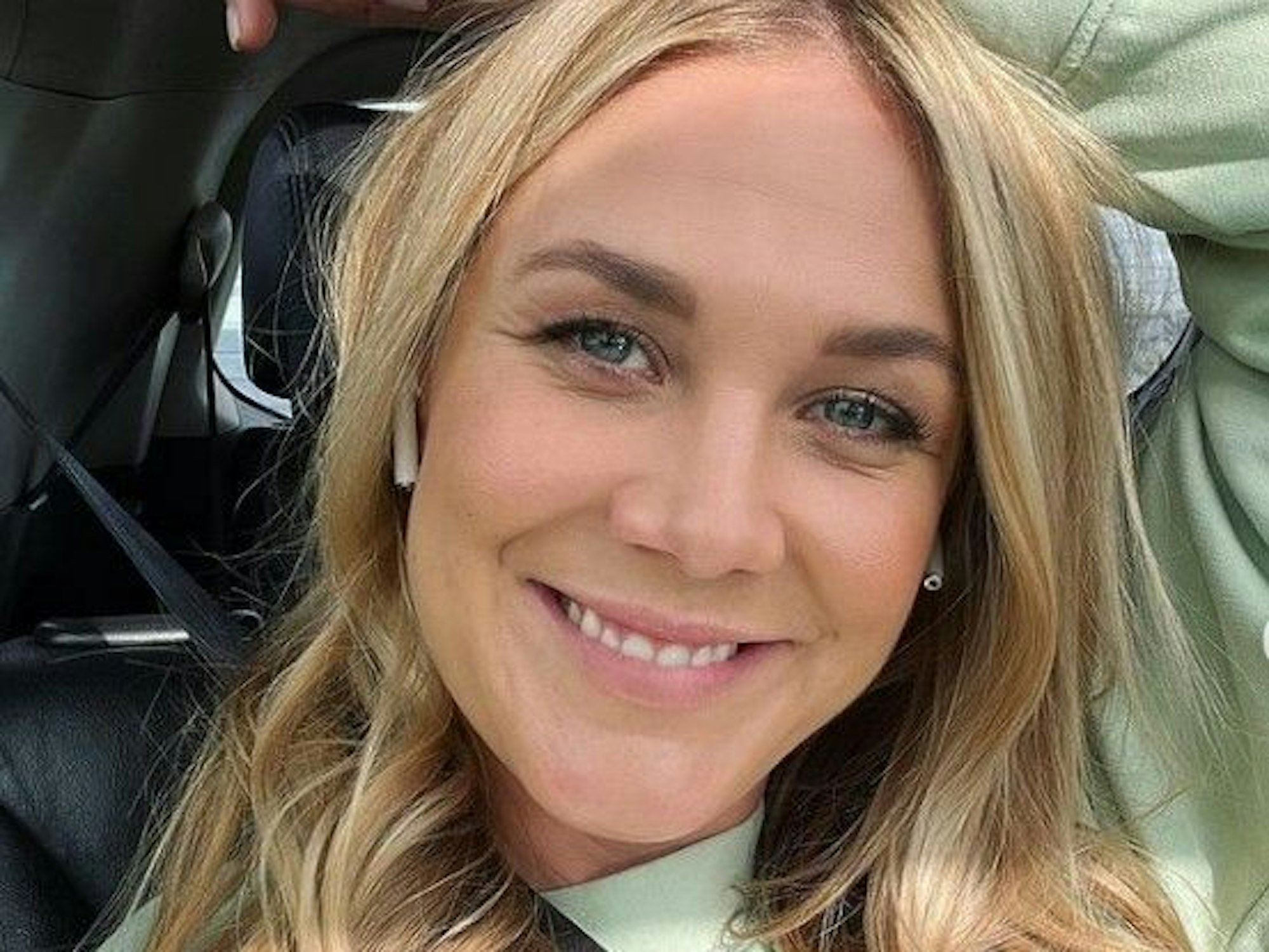 Alina Merkau auf einem Instagram-Selfie.