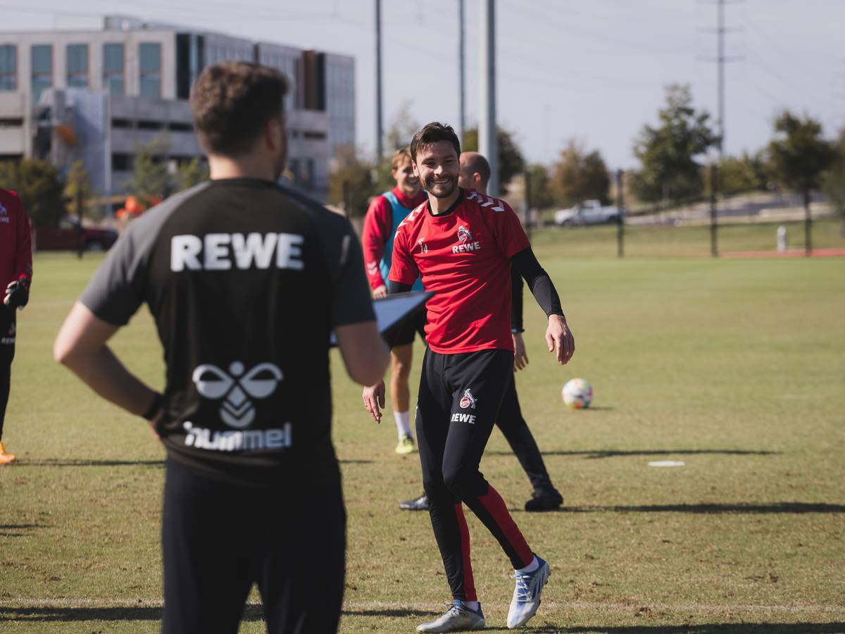 Jonas Hector trainiert in den USA beim 1. FC Köln.