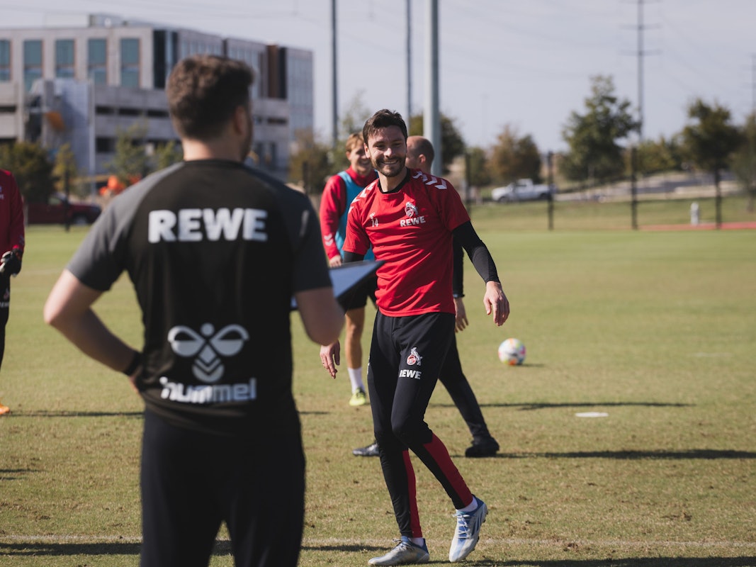 Jonas Hector trainiert in den USA beim 1. FC Köln.