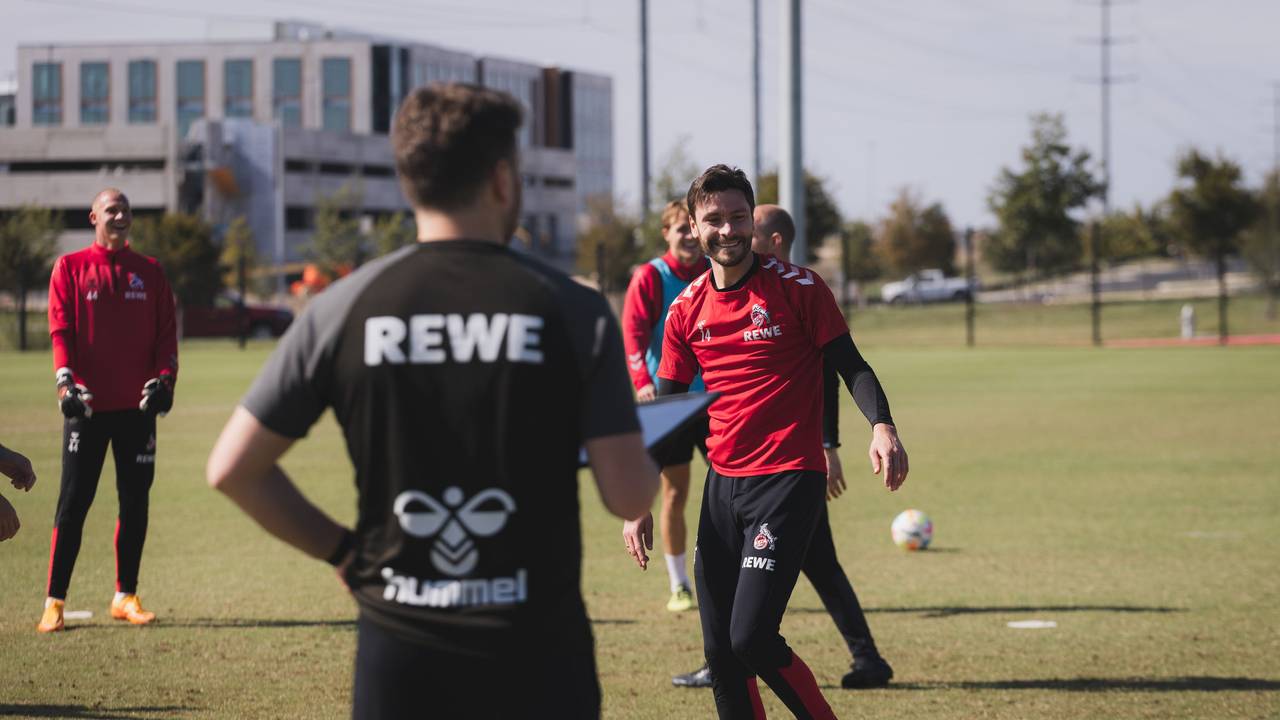 Jonas Hector trainiert in den USA beim 1. FC Köln.